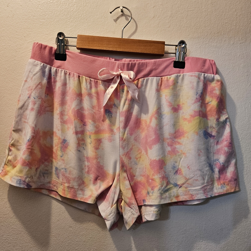 Colorful Tie-Dye Shorts